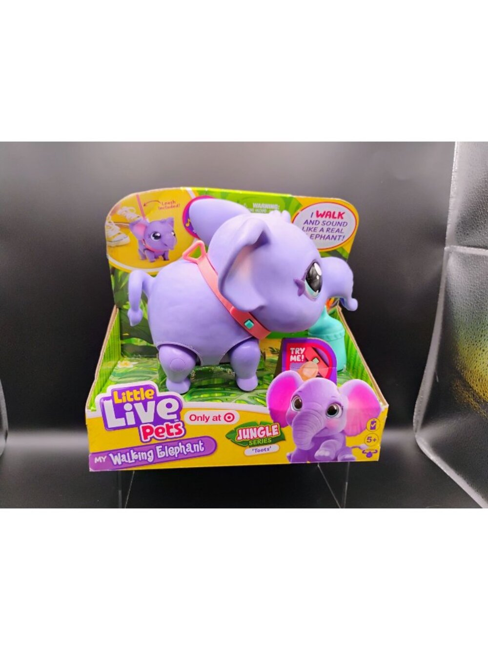 Little Live Pets Toots My Walking Elephant Jungle Series Toy
